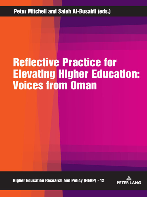 Cover image for Reflective Practice for Elevating Higher Education